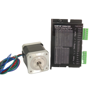 Motor paso a paso 42HS6315A4 <span class=keywords><strong>Rpm</strong></span> 12V SUMTOR CE Mini 4 cables <span class=keywords><strong>Nema</strong></span> <span class=keywords><strong>17</strong></span> Kit de Motor paso a paso DM430 Kit de controlador paso a paso Cnc - Product Image 1