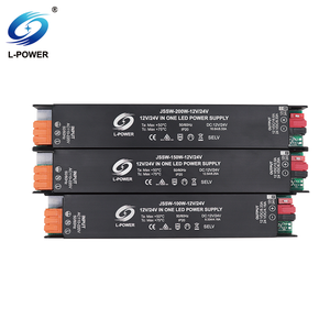 ไดรเวอร์ LED แบบกะทัดรัด12V24V สวิตช์ AC110-220V กำลังขับ100W-200W IP20กันฝุ่นเหมาะสำหรับไฟดาวน์ไลท์ LED ในร่ม - Product Image 4