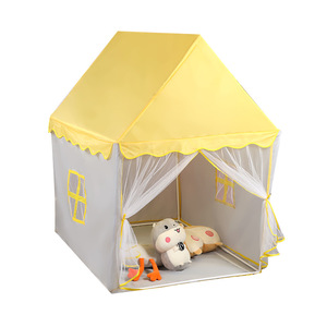 Vente flash : Tente de jeu château de princesse pour bébé, adorable tente de jeu en polyester <span class=keywords><strong>rose</strong></span>, jouet doux pour la maison, <span class=keywords><strong>tipi</strong></span>, MOQ 10 pièces - Product Image 6