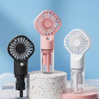 Ventilateur Brumisateur Portable USB Rechargeable Mini, Rafraîchisseur d'Air Personnel avec Nano-Pulvérisation d'Eau pour Bureau et Extérieur - Vente en Gros Usine