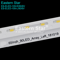 ES-ELED-109 ELED Bande LED de rétroéclairage pour téléviseur 65NANO867 65NANO80TNA 65SM8600PUA, 90 LED, compatible avec téléviseur LG 65 pouces