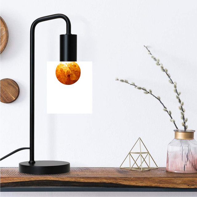 Himalayan Salt LED Corn Lamp G45/E27/E26 3W 220V/120V Dimmable Night Light for Bedroom Desk Decor Residential Use