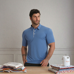 Polo para Hombre, Lavado, Mezcla de Polialgodón, Tacto Suave, Manga Corta, Uniforme Casual de Golf, Venta al Por Mayor - Product Image 2