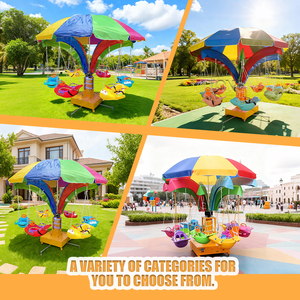 Sillas Voladoras Portátiles a Precio Económico para Parque Infantil, Carrusel de Sillas Voladoras en Venta - Product Image 4