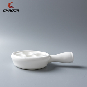 Nouveau produit 2024 : Plat à <span class=keywords><strong>escargots</strong></span> créatif en porcelaine à <span class=keywords><strong>6</strong></span> compartiments pour buffet - Product Image 4
