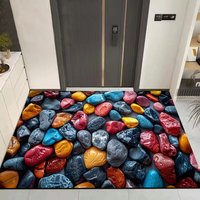 Tapis géométriques faits sur mesure pour le salon, décoration intérieure, paillasson