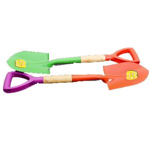 Shuangsong Garden Shovel D-Grip Handle Metal Blade Red Green For Garden Leisure Fishing - Product Image 5