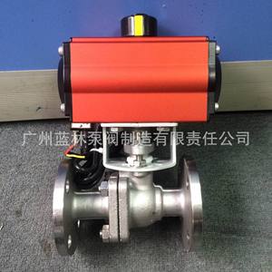 Válvula de Bola Neumática de Acero Inoxidable, Operación Manual, a Prueba de Explosiones, Normalmente Cerrada y Abierta - Product Image 2