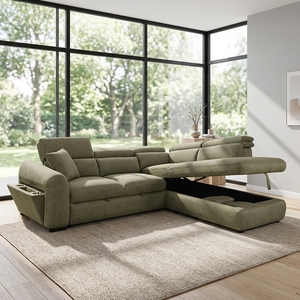Sofá Cama Plegable de Tres Plazas con Almacenamiento, Duradero, Ecológico, Cómodo, con Carga Inalámbrica para el Hogar, Venta al Por Mayor - Product Image 4