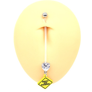 POENNIS – anneaux de <span class=keywords><strong>nombril</strong></span> en <span class=keywords><strong>plastique</strong></span> souple pour femmes enceintes, <span class=keywords><strong>Piercing</strong></span> corporel - Product Image 3