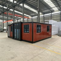 Maison conteneur extensible moderne de haute qualité, maison préfabriquée modulaire mobile, mini-maison de luxe à vendre