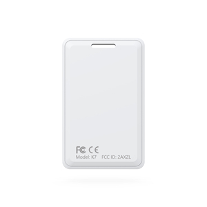 ปุ่มบีคอน K7 แบบกำหนดค่าได้ Uuid Mac Ibeacon Eddystone สำหรับพนักงาน บันทึกการเข้างานอัจฉริยะ กันน้ำ ขนาดบาง สายคล้องคอไร้สาย Ble Beacon - Product Image 4