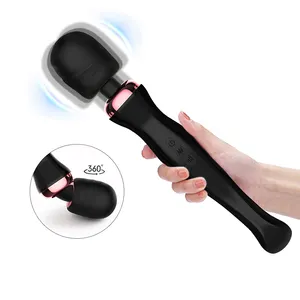 Factory Customized New Products 8 Speeds 20 Patterns Cordless Handheld Japan Av Sex Massager Vibrator For Women