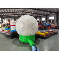 Terrain de mini-golf gonflable d'intérieur sur mesure à 3, 6 ou 9 trous – Jeu de golf gonflable Crazy Putt pour le sport et le divertissement en intérieur