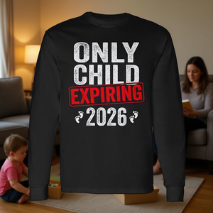 Camiseta de manga larga Only Child Expiring 2026, promoción Big Brother - Product Image 3