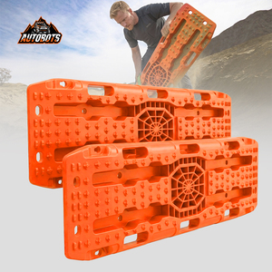 Tabla de recuperación de alta resistencia 5T, rieles de recuperación antideslizantes, tabla de tracción todoterreno para arena y barro para vehículos 4x4 - Product Image 1