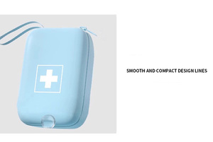 Mini trousse de premiers secours, <span class=keywords><strong>sac</strong></span> de rangement pour médicaments de voyage, <span class=keywords><strong>sac</strong></span> de premiers secours imperméable, petit <span class=keywords><strong>sac</strong></span> vide pour médicaments d'urgence - Product Image 4