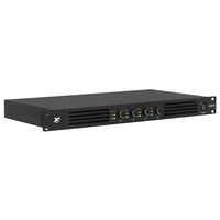Amplificateur de puissance professionnel classe D 600W*4 RMS, format 1U, audio numérique haute puissance, amplificateur