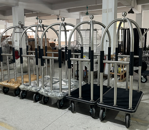 <span class=keywords><strong>Chariot</strong></span> à bagages en gros pour le hall <span class=keywords><strong>de</strong></span> l'hôtel, <span class=keywords><strong>chariot</strong></span> <span class=keywords><strong>de</strong></span> cage à oiseaux <span class=keywords><strong>de</strong></span> concierge, <span class=keywords><strong>chariot</strong></span> <span class=keywords><strong>de</strong></span> groom - Product Image 5