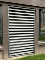 Volet de ventilation fixe moderne, durable et facile à nettoyer, avec revêtement en poudre, pour salle de bain, villa résidentielle et usage commercial