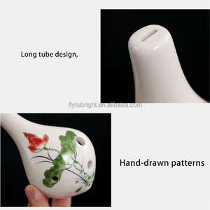 Vente en gros Basse Céramique <span class=keywords><strong>Ocarina</strong></span> 6 Trous Triple <span class=keywords><strong>Zelda</strong></span> Instrument de musique Type Tuba - Product Image 6