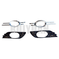 Couvercle de phare antibrouillard en maille chromé, grille de pare-choc avant pour W211 2118850822 2118850922 21188851174 2118851274