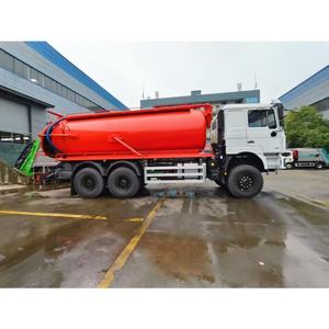 Camion citerne septique Shacman F3000 6x6 avec pompe à vide puissante pour l'aspiration des eaux usées - Product Image 5