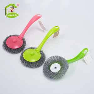 Cepillo de Limpieza Doméstico de Mano para Lavar Platos y Ollas de Cocina con <span class=keywords><strong>Mango</strong></span> Largo - Product Image 1