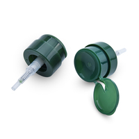 Pompe pulvérisatrice anti-déversement en plastique pour dissolvant de vernis à ongles 24/410 28/410, compatible avec l'acétone, certifiée ISO9001