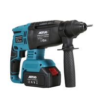 Perceuse électrique sans fil légère avec marteau démoliteur rotatif pour béton, mandrin SDS, moteur sans balais à percussion