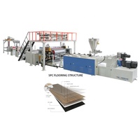 WPC PVC Vinyl Sàn Dây Chuyền Sản Xuất SPC Sàn Gạch Máy Làm
