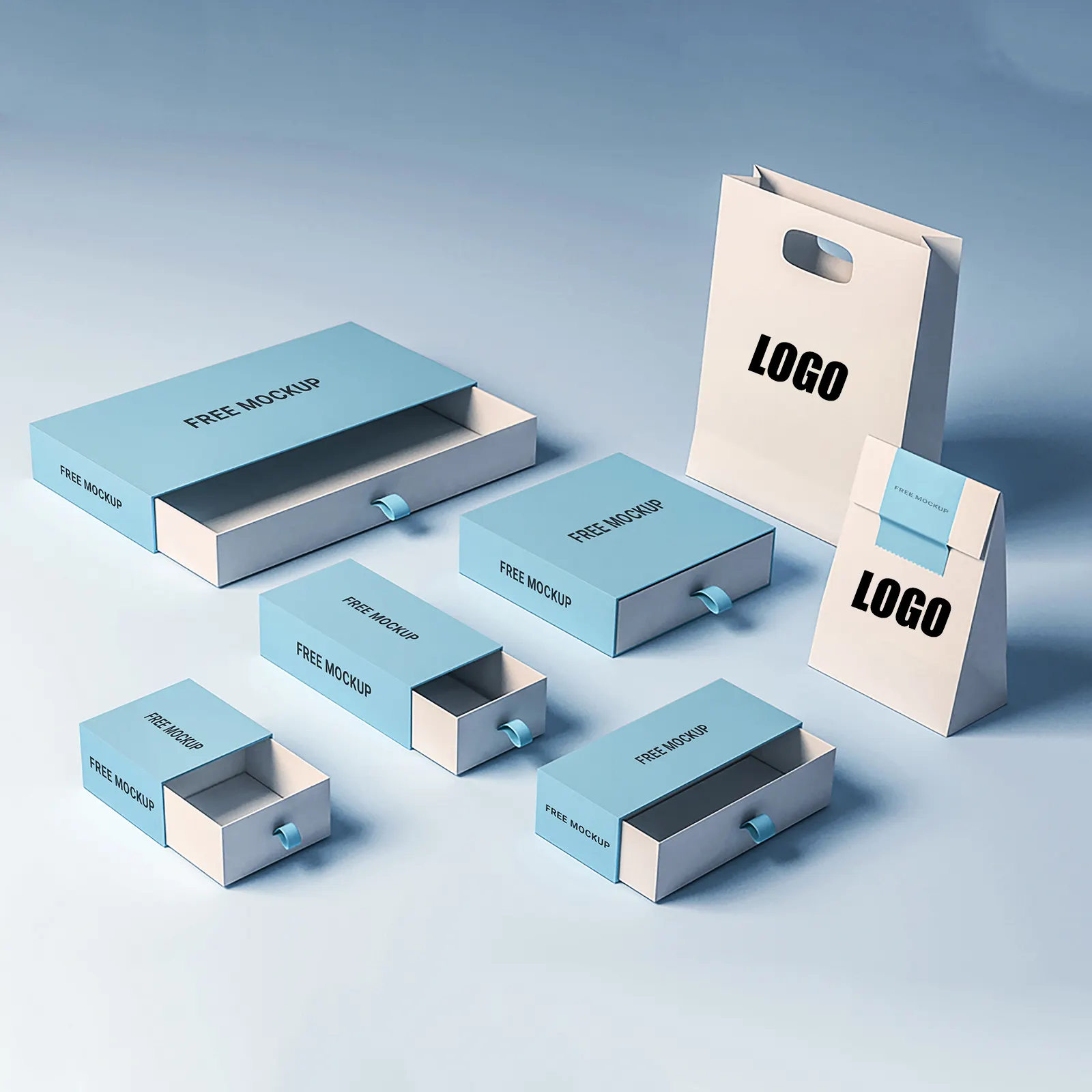 לוגו מותאם אישית מודפס קופסאות אריזת נייר קרטון משלוח תכשיטי מגירת אריזת קופסת מתנה ותיק לעסקים קטנים