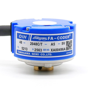 Encodeur d'ascenseur Tamagawa OIH48-2048C/T-A5-5V TS5213N2563, encodeur industriel à arbre métallique pour pièces d'ascenseur - Product Image 4