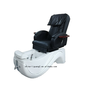 Moderne Redining Pedicure Spa Stühle Keine Sanitär Luxus Nagel Salon Schwarz Pediküre Stuhl Fuß Spa Massage und Maniküre Tisch Set - Product Image 6