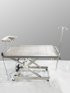 Table d'opération chirurgicale de vétérinaire animal d'acier inoxydable de l'équipement 304 vétérinaire pour l'hôpital animal de clinique - Product Image 6