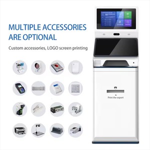 Tự Phục Vụ Cảm Ứng Điện Dung 10 Điểm Kiosk Thông Minh Trong Nhà Thiết Bị Đầu Cuối Android OS SDK Cho Chính Phủ Trạm Cảnh Sát Giấy Tài Liệu - Product Image 2