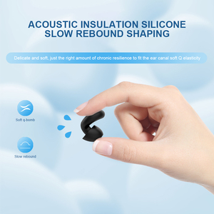 EP045 Bouchons d'oreilles de haute qualité avec fonction de réduction du bruit. Fabriqué en silicone, plus confortable <span class=keywords><strong>pour</strong></span> <span class=keywords><strong>dormir</strong></span> - Product Image 4