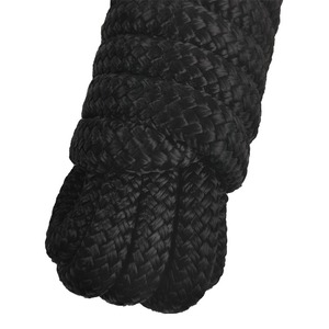 Ensemble de 4 cordes d'amarrage en nylon noir 12 mm x 4,6 m, emballées en boîte, pièces et accessoires - Product Image 4