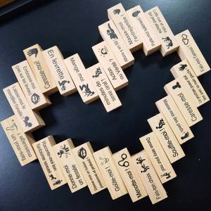 Thème de l'amour de la Saint-Valentin Jeu de nuit pour adultes <span class=keywords><strong>D</strong></span>éfi de blocs de tour <span class=keywords><strong>d</strong></span>'empilage avec tour <span class=keywords><strong>d</strong></span>'<span class=keywords><strong>achoppement</strong></span> Jouets sexuels pour adultes - Product Image 3