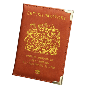 Couverture de passeport britannique en cuir PU couverture de passeport de Grande-Bretagne pour <span class=keywords><strong>voyage</strong></span> de <span class=keywords><strong>voyage</strong></span> porte-passeport britannique cadeaux de Promotion - Product Image 4