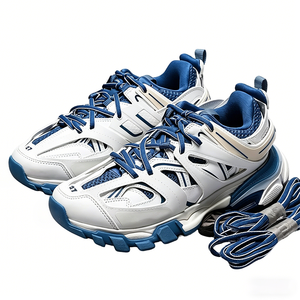 Zapatillas de Baloncesto Robustas y Transpirables con Cordones, Ligeras, con Amortiguación, Antideslizantes, Punta Redonda, Casuales, de EVA - Product Image 1