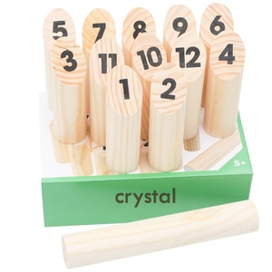 Jouets <span class=keywords><strong>en</strong></span> bois Crystal <span class=keywords><strong>en</strong></span> promotion : Jeu de lancer de colonnes finlandaises pour le plaisir <span class=keywords><strong>en</strong></span> plein air, pour enfants et adultes, jouets interactifs de team building - Product Image 4