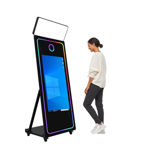 Cabina Fotografica FTV 2026 con Specchio, Schermo LCD Touch da 55 Pollici, Android/Windows, Fotocamera DSLR, Stampa Istantanea, Capacità 15 Persone, Magazzino USA - Product Image 4