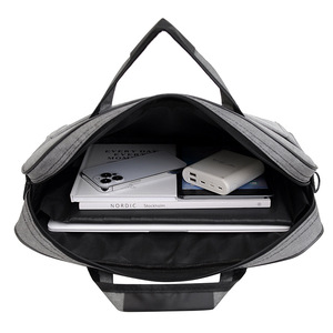 Sac à bandoulière pour ordinateur portable 15,6 pouces, étanche, personnalisé, pour vente en gros, mallette de transport, pochette de protection - Product Image 1