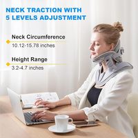 Plus de 20 ans d'expérience en R&D : Collier cervical gonflable de soutien pour les utilisateurs d'ordinateurs et dispositif de traction cervicale efficace