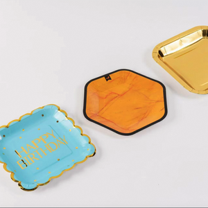 Griezelige schedel serveerschaal wit bot 6 compartimenten dienblad griezelige Halloween feestdecoratie - Product Image 1