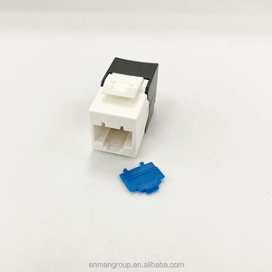 Jack Keystone RJ45 Cat 6 Cat 6A UTP Ultra Corti da 31,8mm, Jack Modulari Ethernet Senza Attrezzi con Copertura Antipolvere - Product Image 5