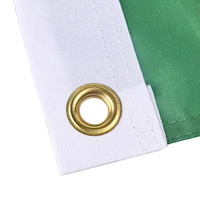 Vente en gros de produits pour les fans de football du Brésil Logo personnalisé Drapeau de maillot Vente à chaud Marchandise de souvenirs avec une grande visibilité pour les fans