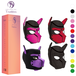 หน้ากากสุนัขสำหรับผู้ใหญ่อุปกรณ์เล่นตามบทวัสดุนีโอพรีน - Product Image 1