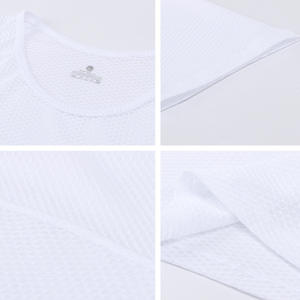 T-shirt de base à manches courtes léger pour <span class=keywords><strong>homme</strong></span>, respirant, à séchage rapide, sous-vêtement de vélo, débardeur de sport, couche de base pour le cyclisme - Product Image 3